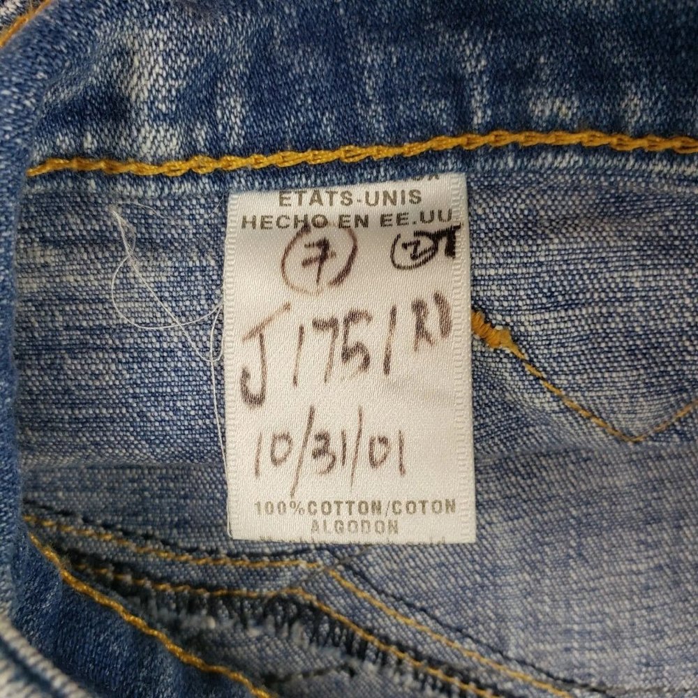 JNCO - Y2K RARE Flare Jeans California Road Angel Patch Embroidered - Picture 11 of 12